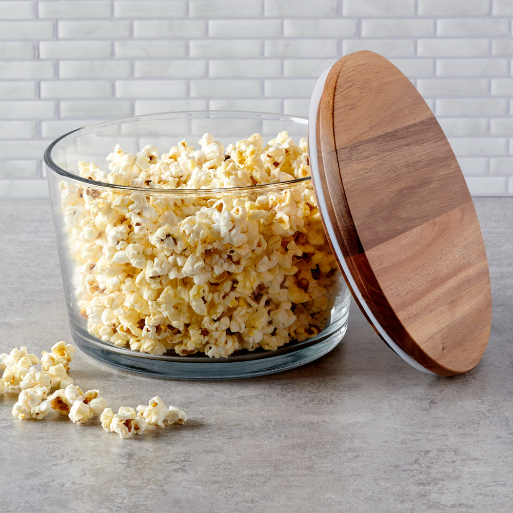 Anchor Hocking Presence Party Bowl with Lid 3L Acacia