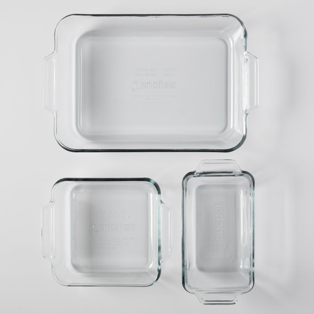 Anchor Hocking Oven Basics 3 Piece Bundle