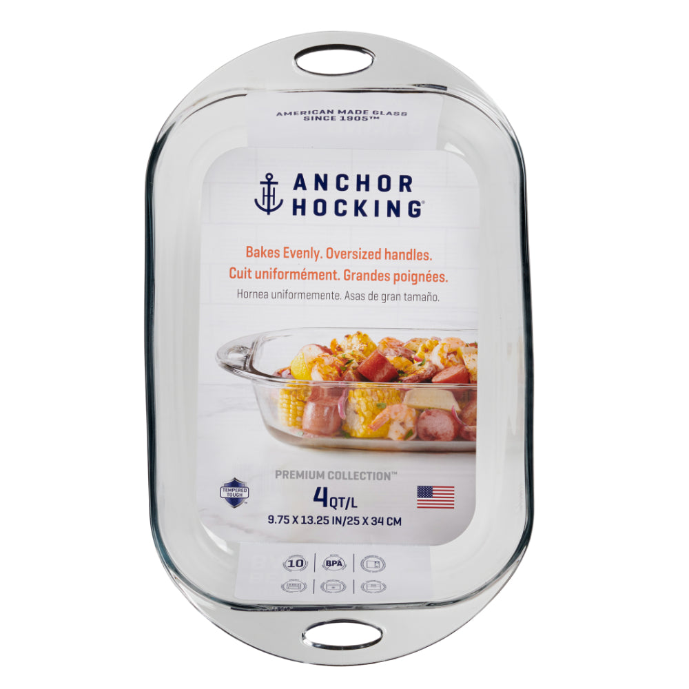 Anchor Hocking Premium Baking Dish 3.85L