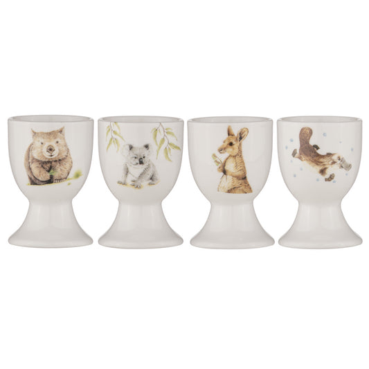 Ashdene Bush Buddies Set Of 4 Egg Cups