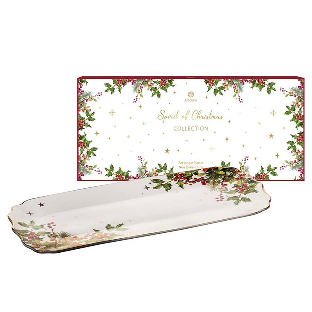 Ashdene Spirit of Christmas Rectangular Platter