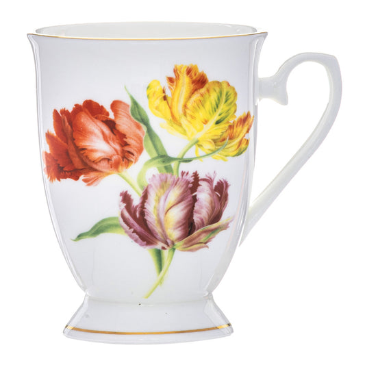 Ashdene Botanical Symphony Footed Mug 320ml