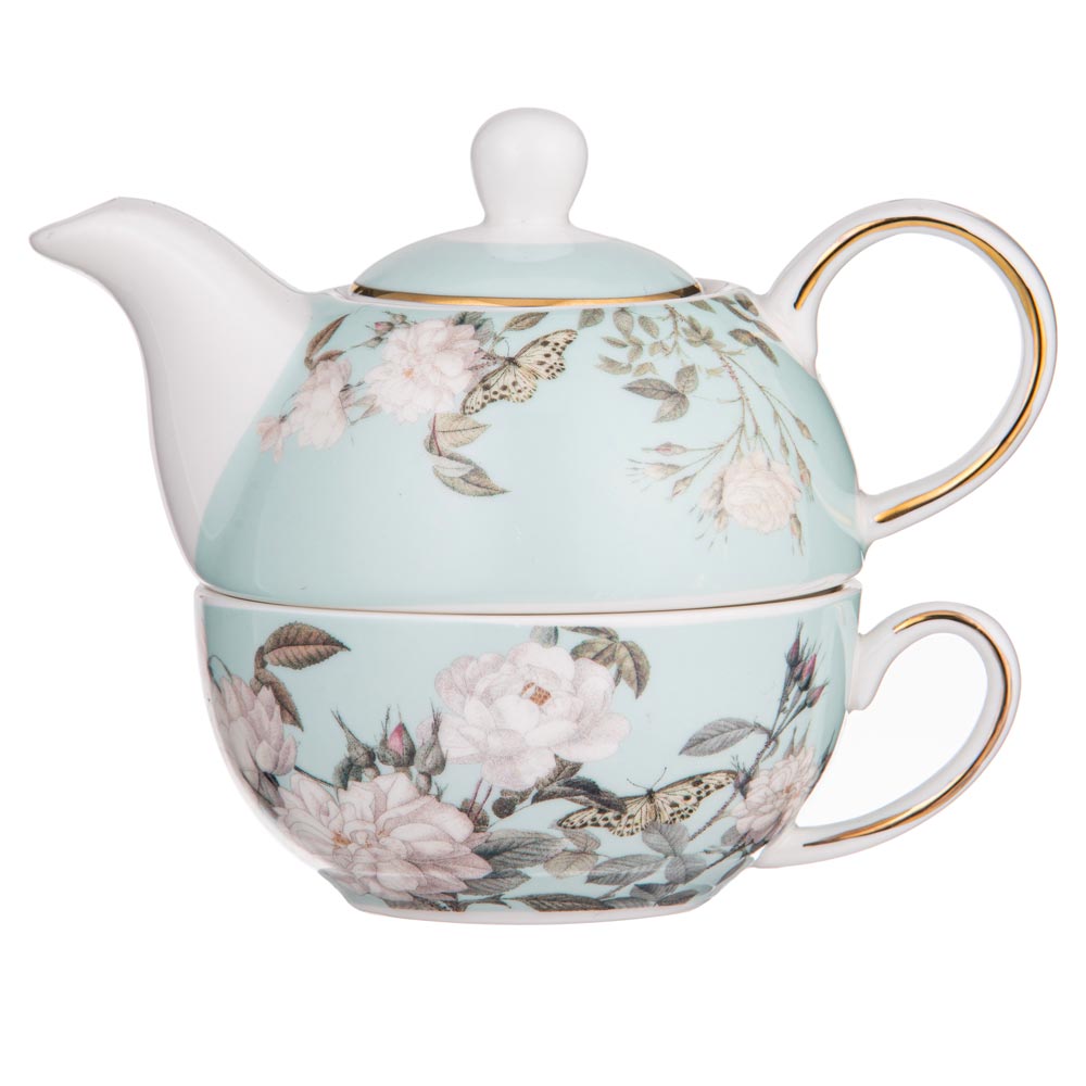 Ashdene Elegant Rose Tea For One Set