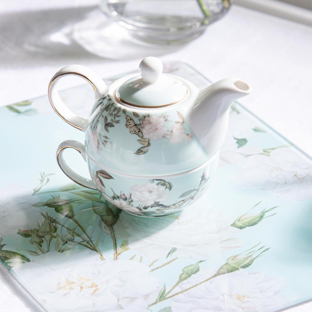 Ashdene Elegant Rose Tea For One Set