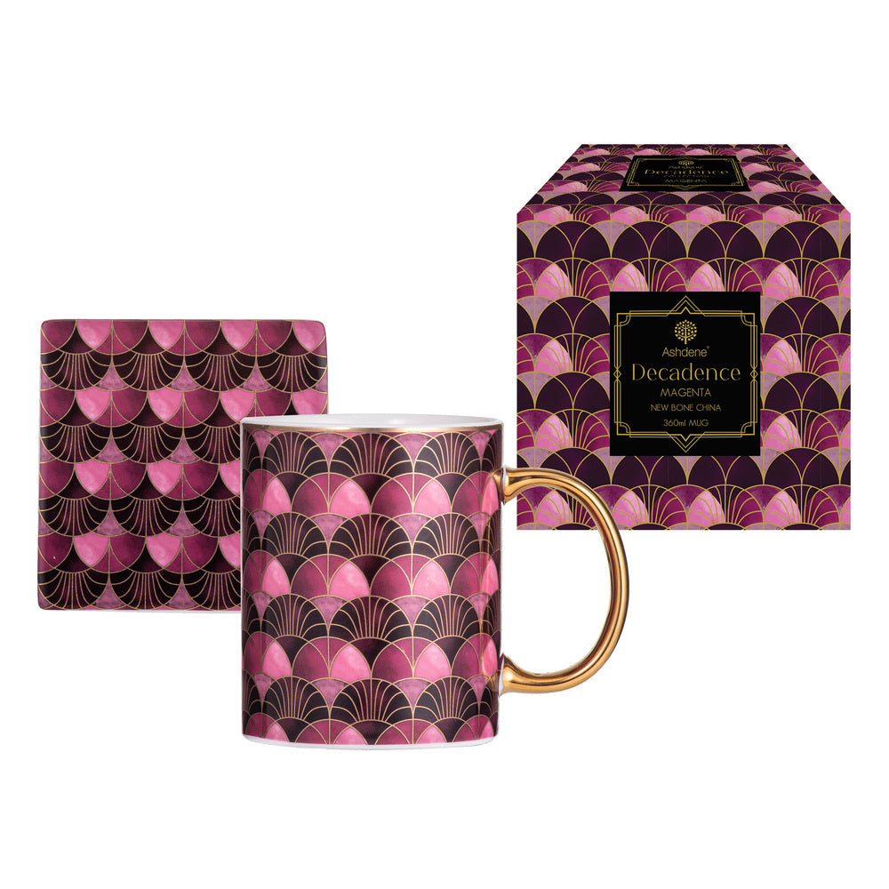 Ashdene Decadence Mug & Coaster Set