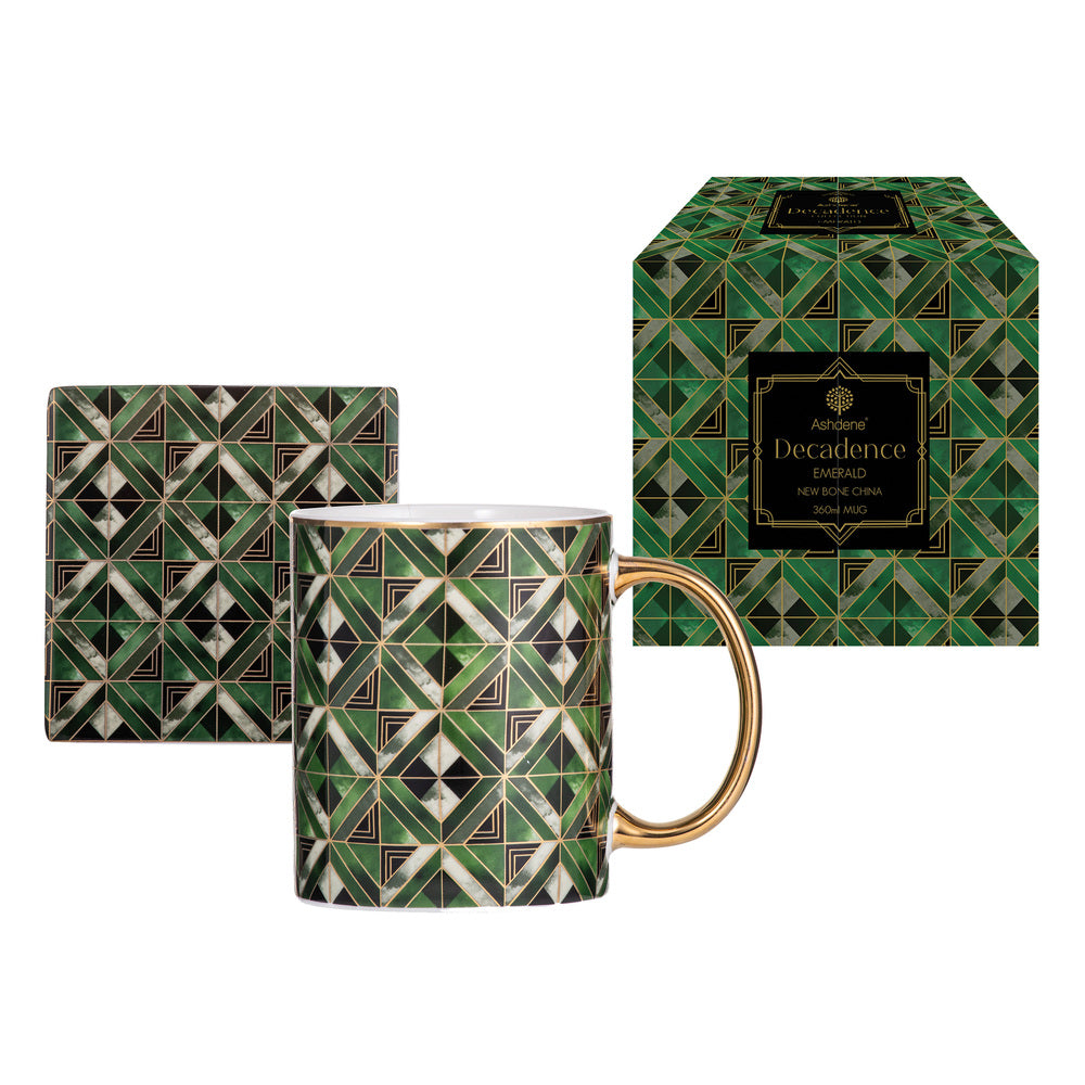 Ashdene Decadence Mug & Coaster Set