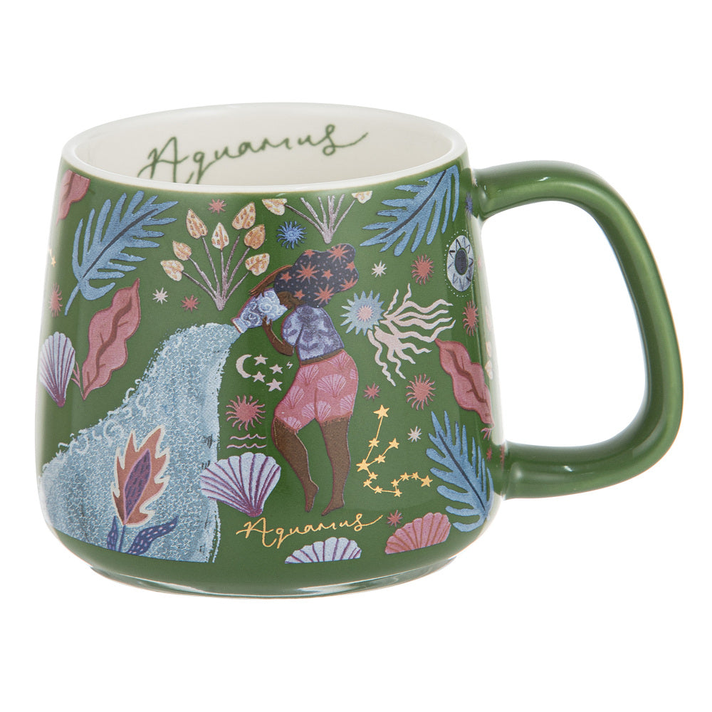 Ashdene Celestial Zodiac Aquarius Mug