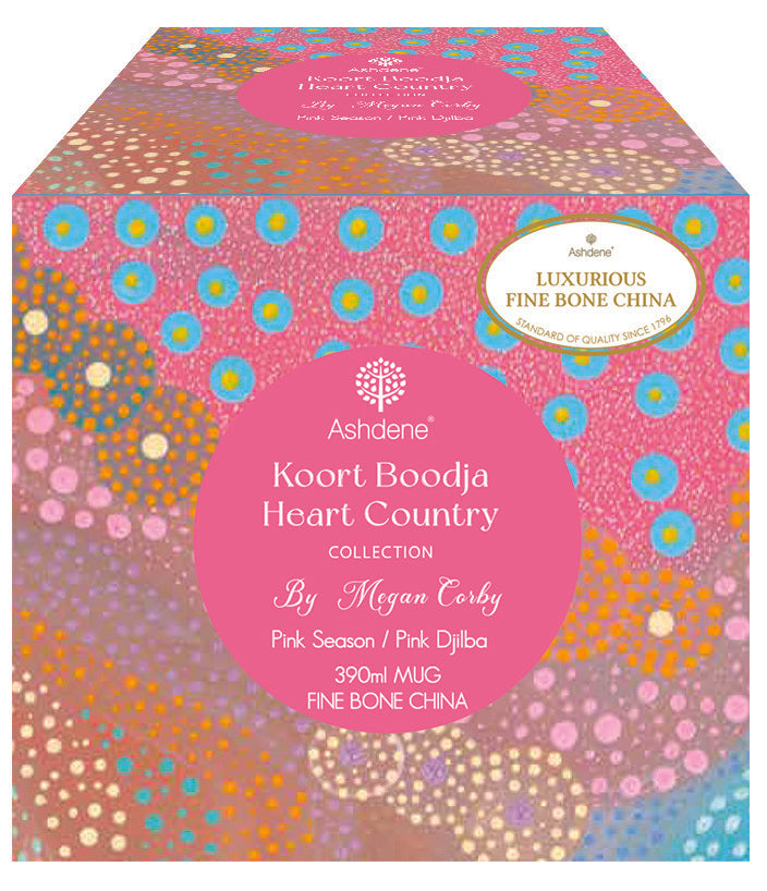 Ashdene Koort Boodja Heart Country Pink Season Mug