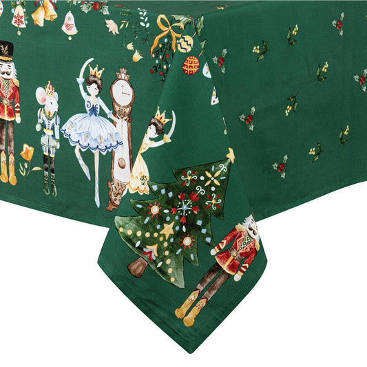 Ashdene Christmas Wonderland Tablecloth Green