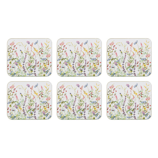 Ashdene Wildflowers Set of 6 Coasters