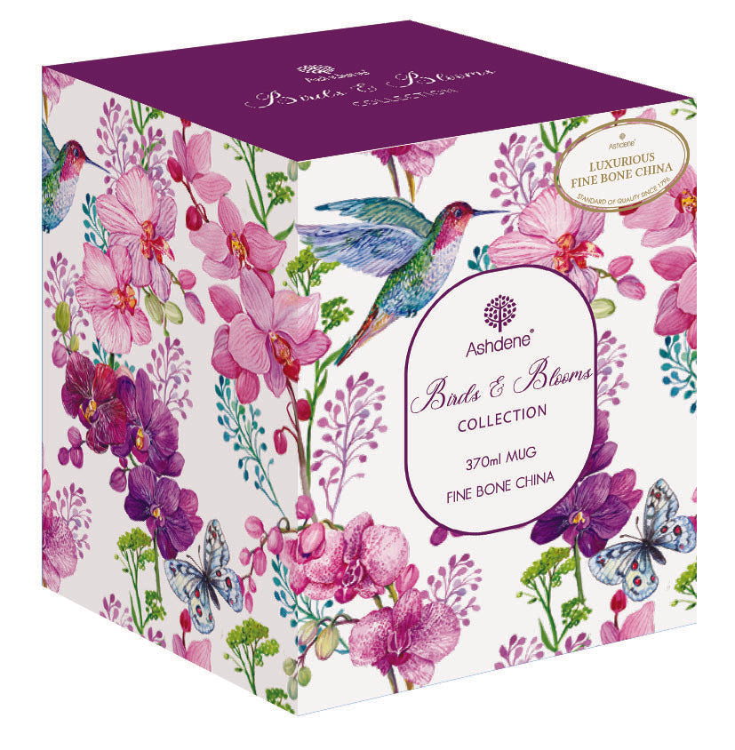 Ashdene Birds & Blooms Can Mug