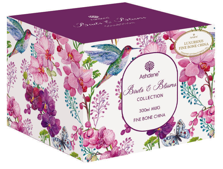 Ashdene Birds & Blooms Wide Flare Mug