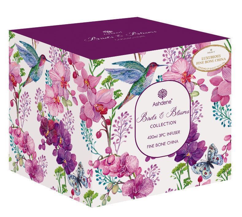 Ashdene Birds & Blooms 3 Piece Infuser
