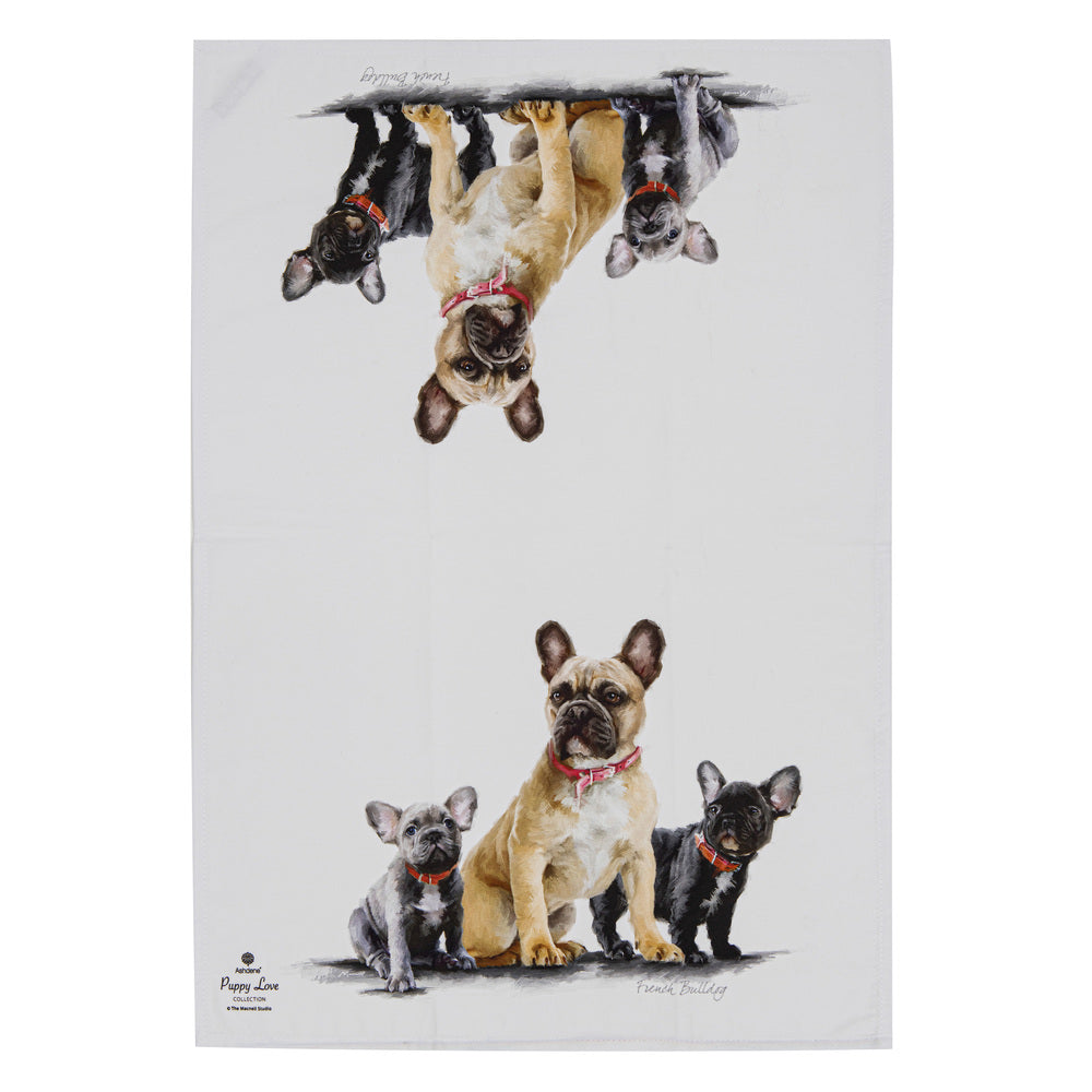 Ashdene Puppy Love Set of 2 Tea Towels