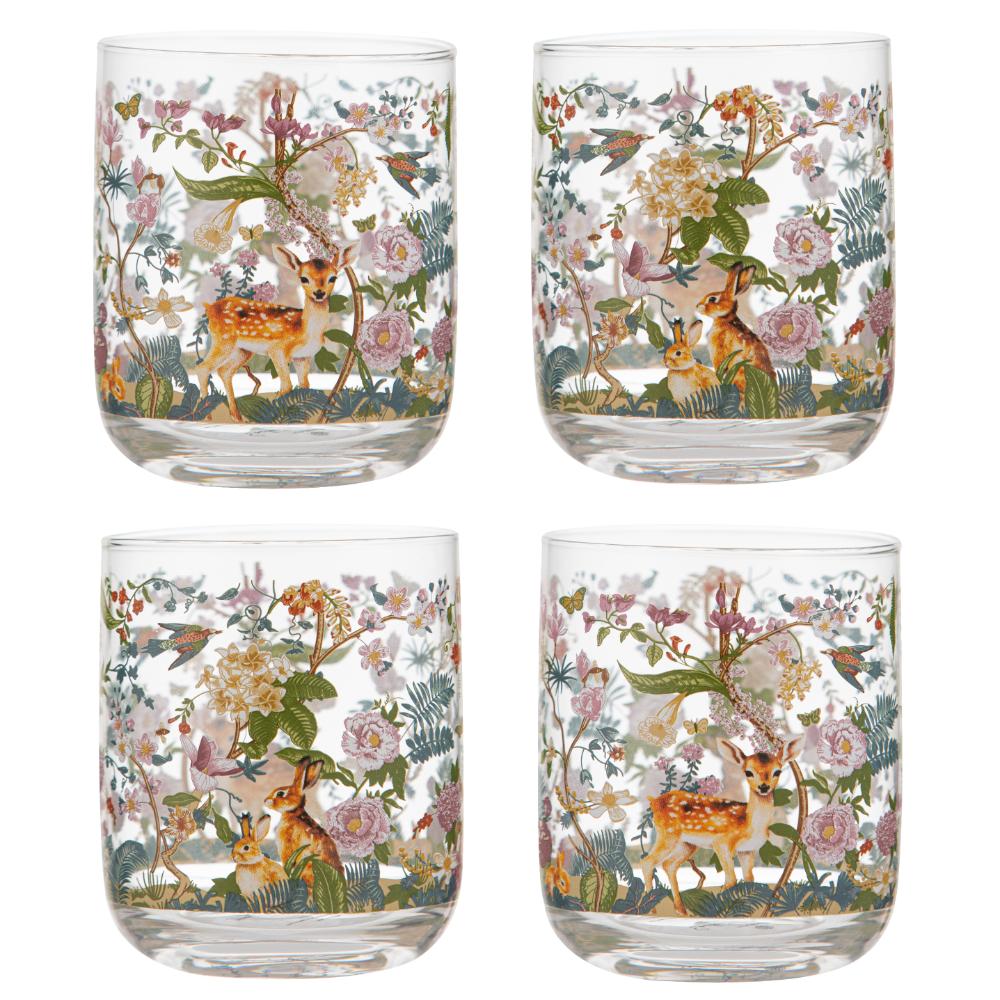 Ashdene Enchanted Forest Set of 4 Tumblers