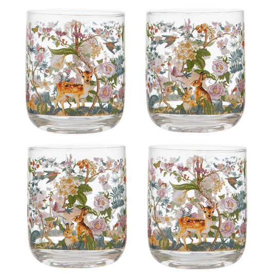 Ashdene Enchanted Forest Set of 4 Tumblers
