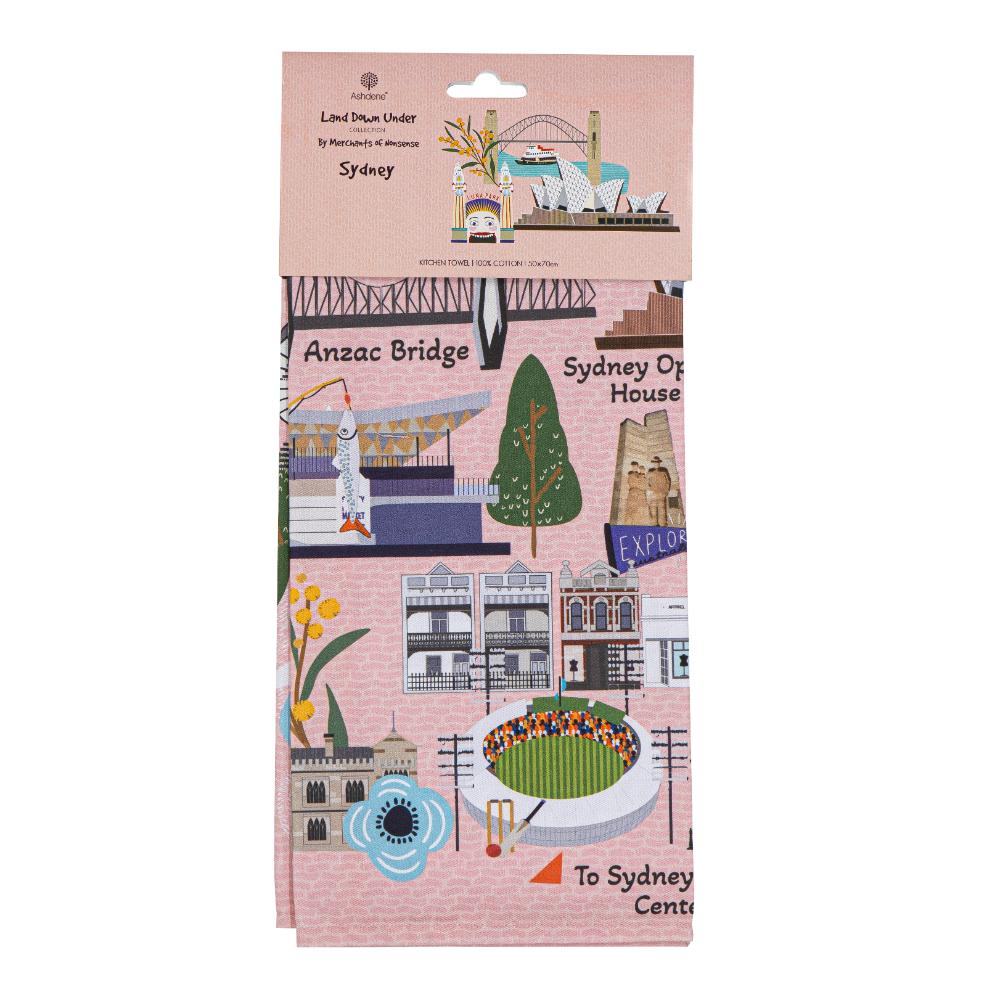 Ashdene Land Down Under Kitchen Towel