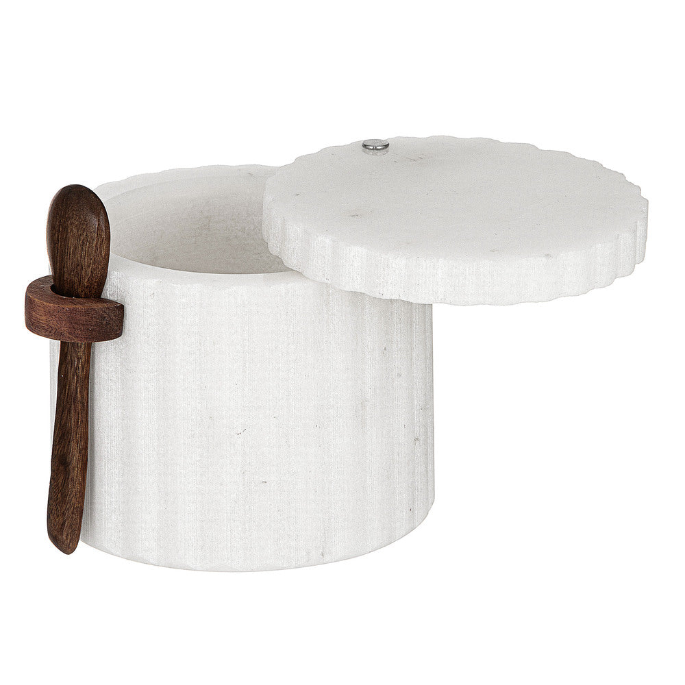 Ladelle Mason Salt Cellar with Spoon