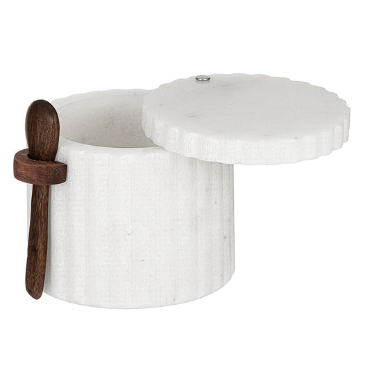 Ladelle Mason Salt Cellar with Spoon