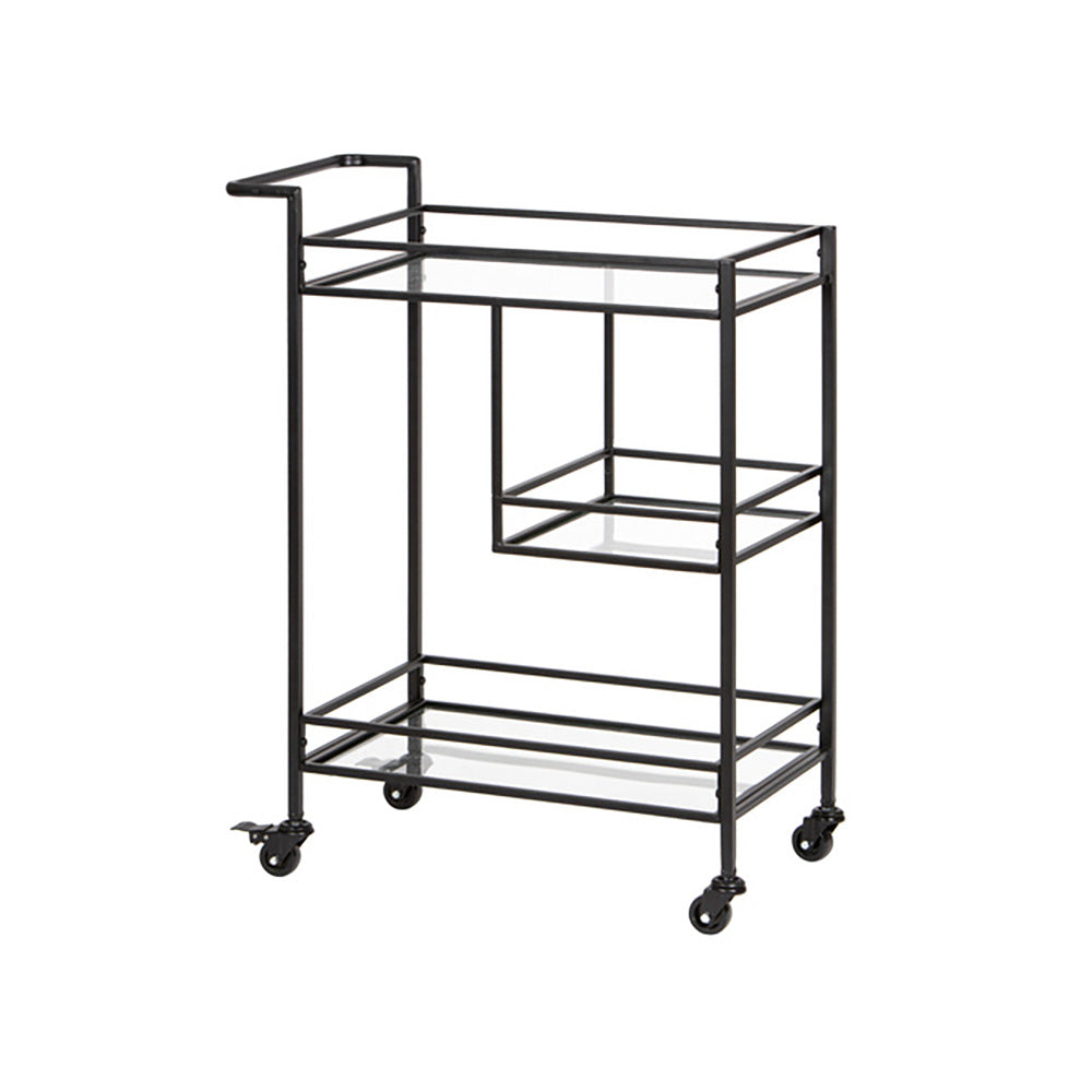 Tempa Bradley Bar Cart Black