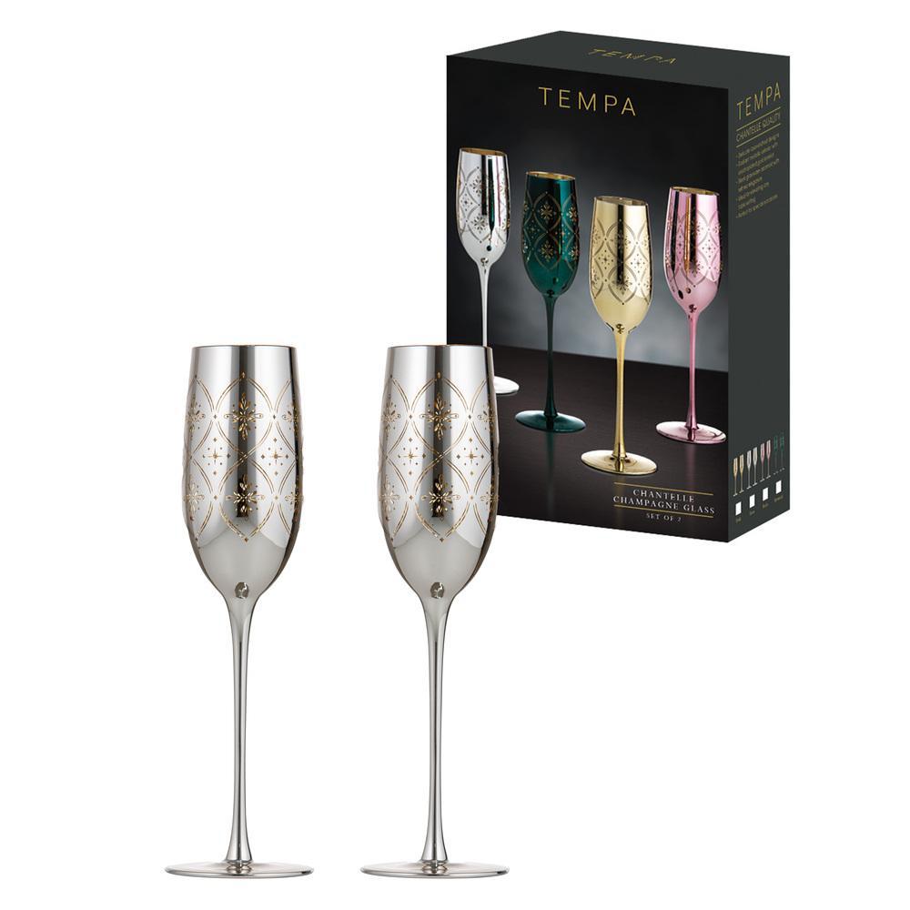 Tempa Chantelle Set of 2 Champagne Glasses