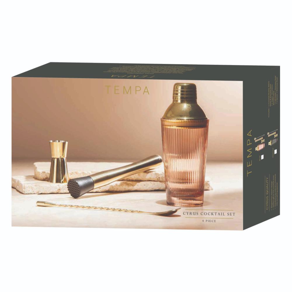 Tempa Cyrus 4 Piece Cocktail Set