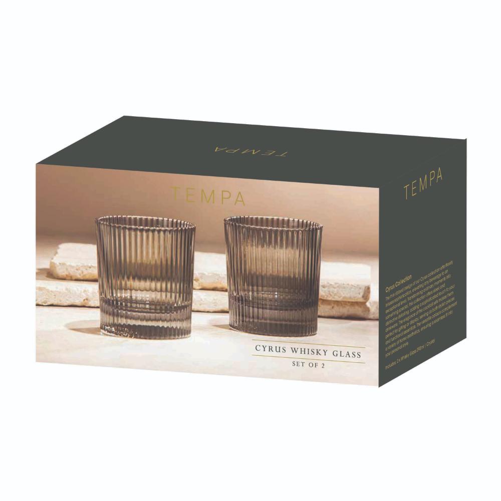 Tempa Cyrus Set of 2 Whisky Glasses