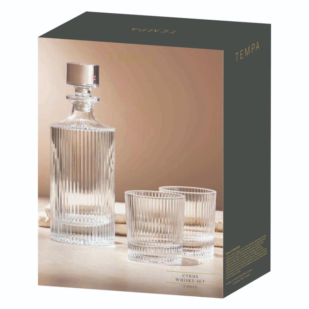 Tempa Cyrus 3 Piece Whisky Set