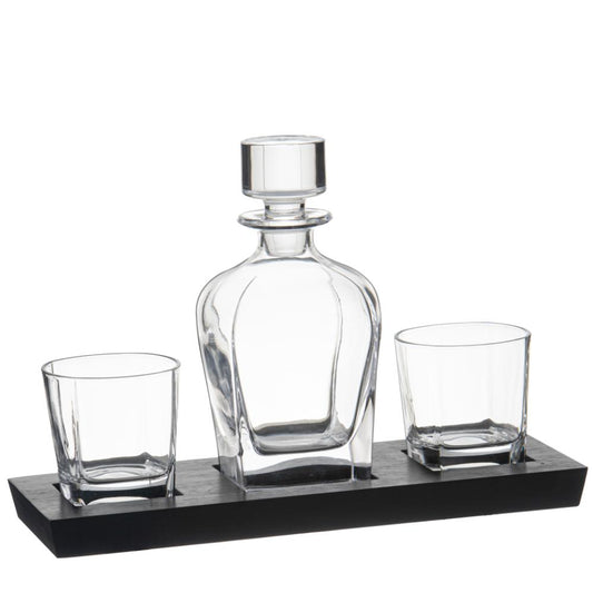 Tempa Harvey 4 Piece Whisky Set Black