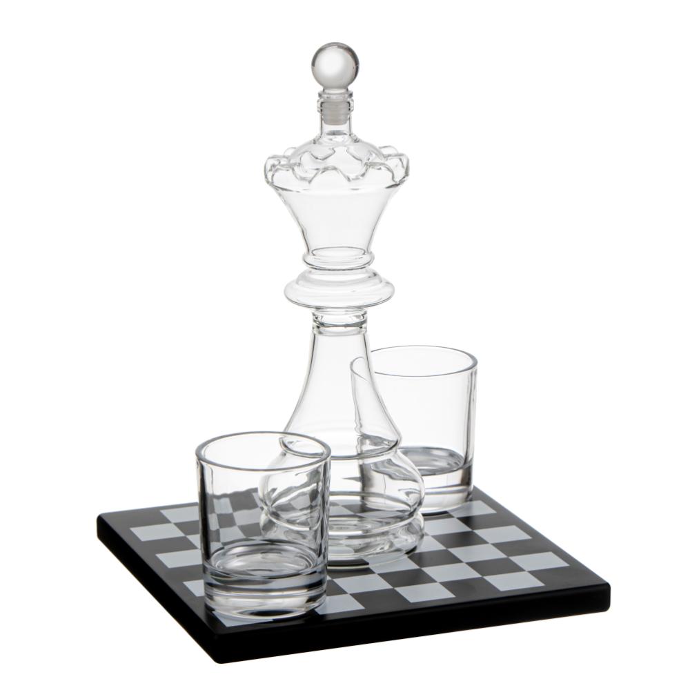 Tempa Preston Chess Whisky Set