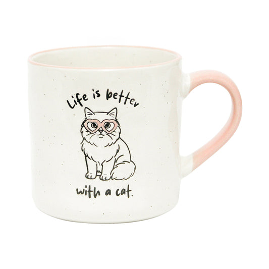 Splosh Loved By My Life Is Better With A Cat Mug