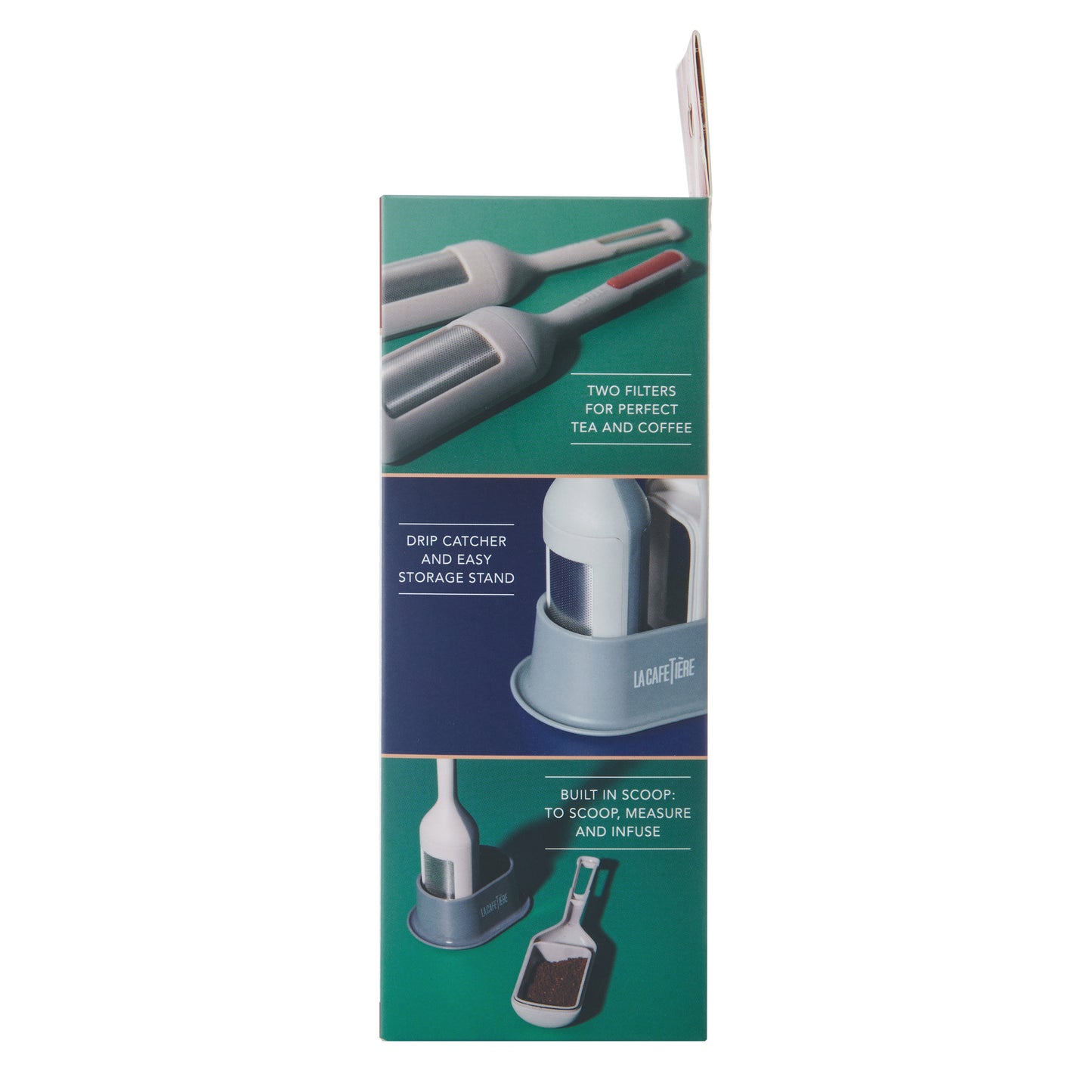 La Cafetière Brewstir 2 In 1 Tea & Coffee Infuser with Storage Stand