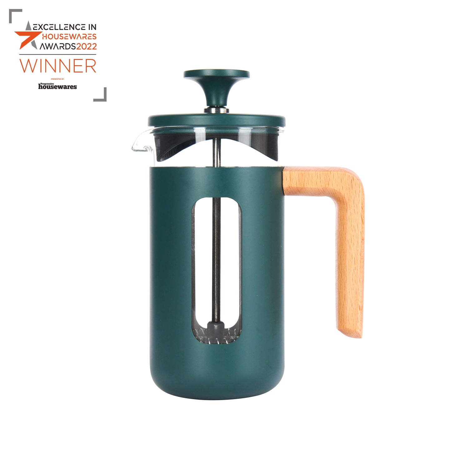 La Cafetière Pisa Three Cup Stainless Steel Cafetière