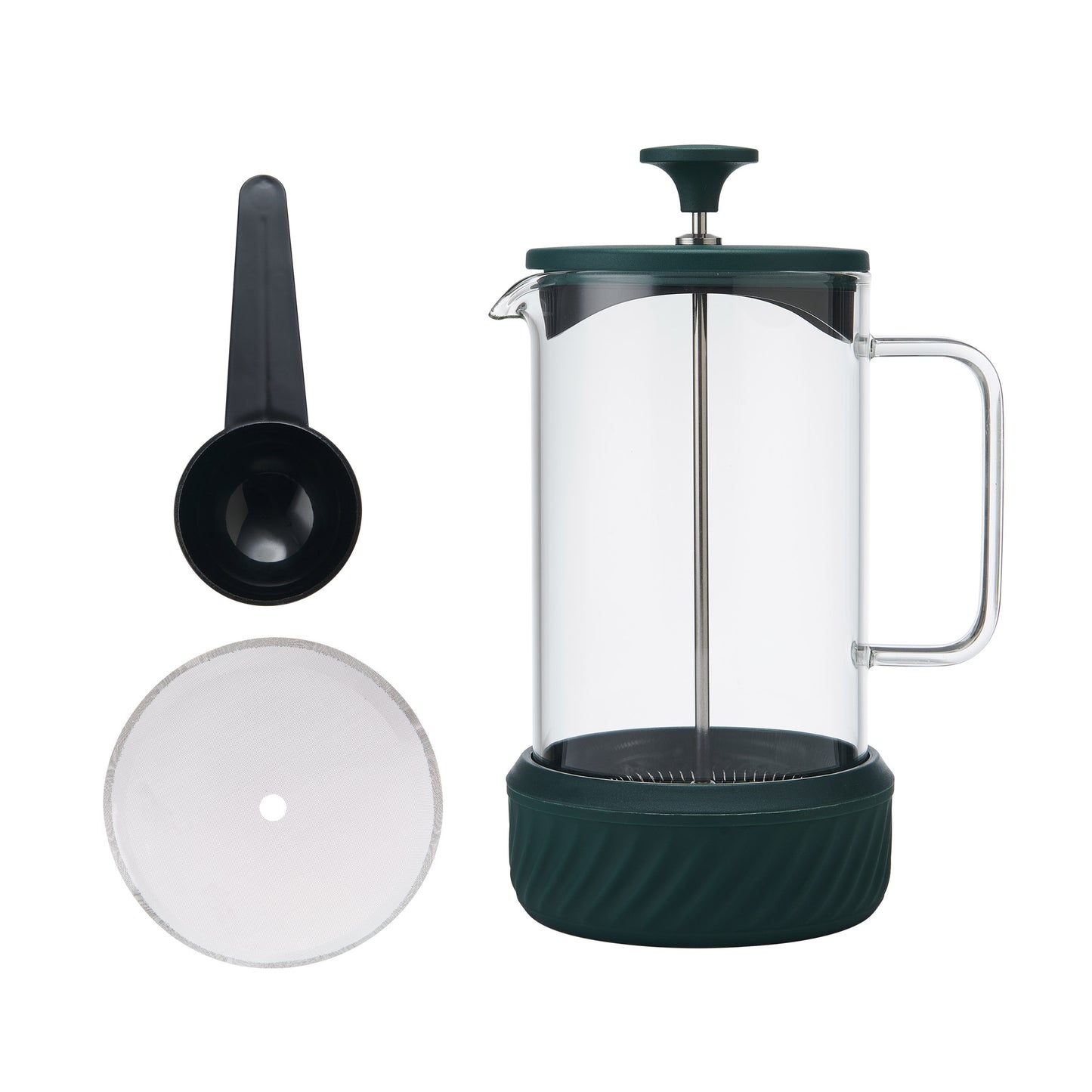 La Cafetière Zero Eight Cup Glass Cafetière