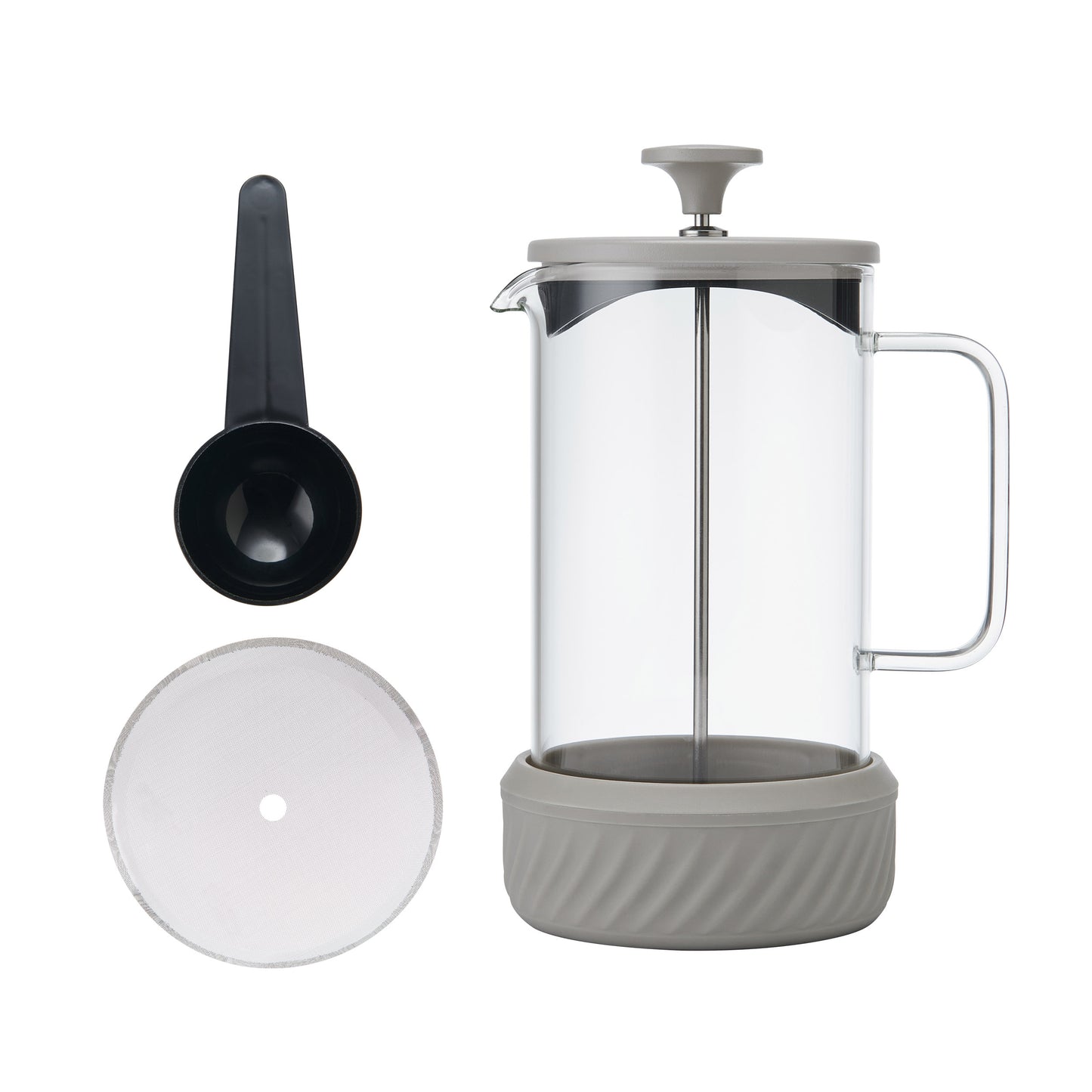 La Cafetière Zero Eight Cup Glass Cafetière