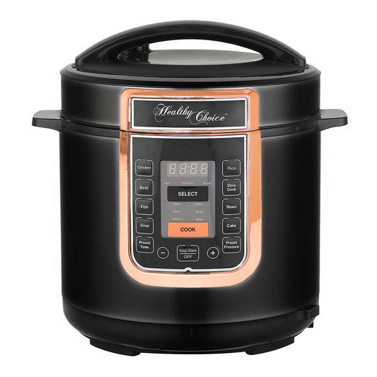 Healthy Choice 6L Electric Slow & Pressure Cooker