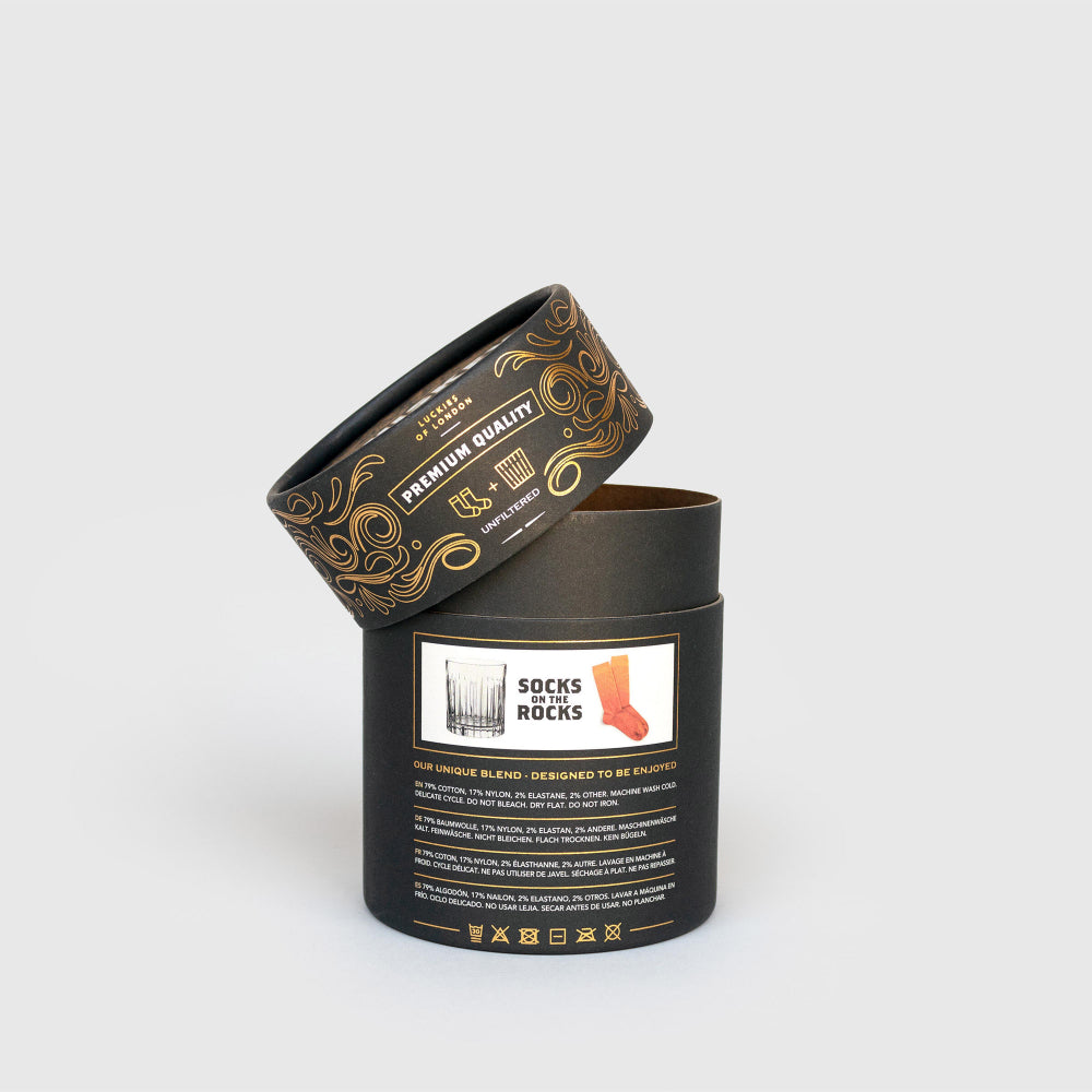 Luckies Whisky Socks on the Rocks Set