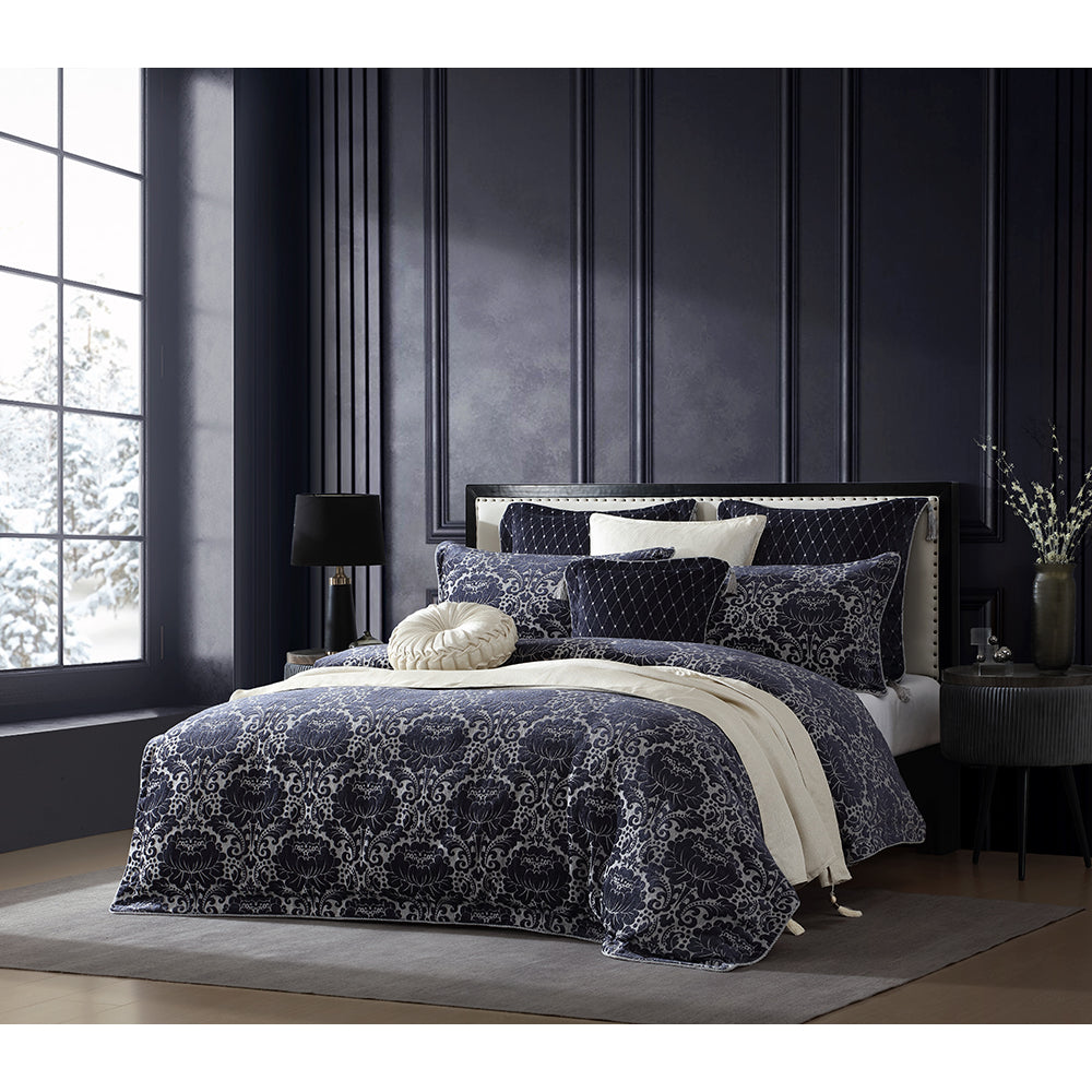 Davinci Esmeralda Ink Quilt Cover Set