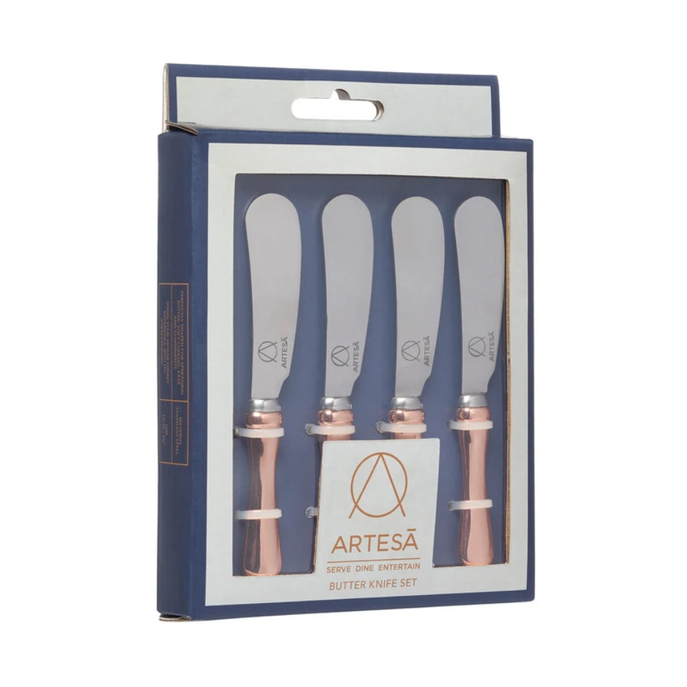 Artesa Stainless Steel Butter Knife Set