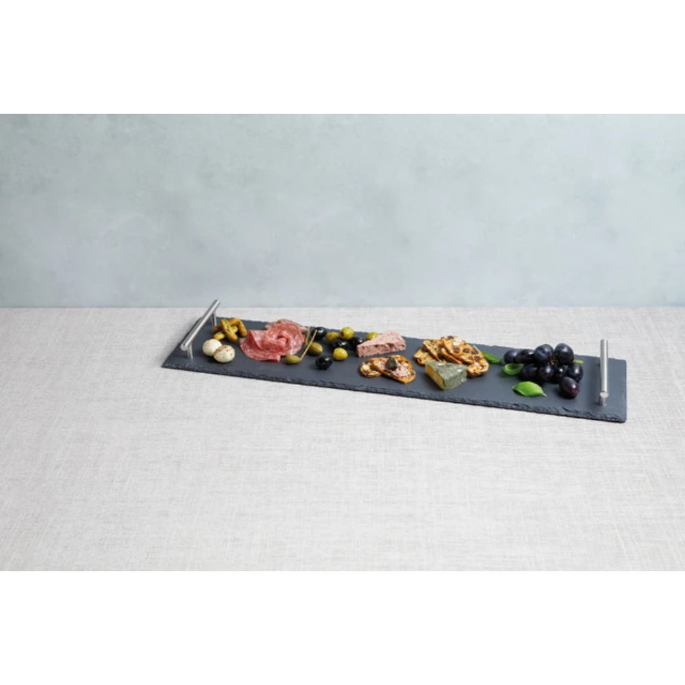 Artesa Slate Serving Platter With Handles