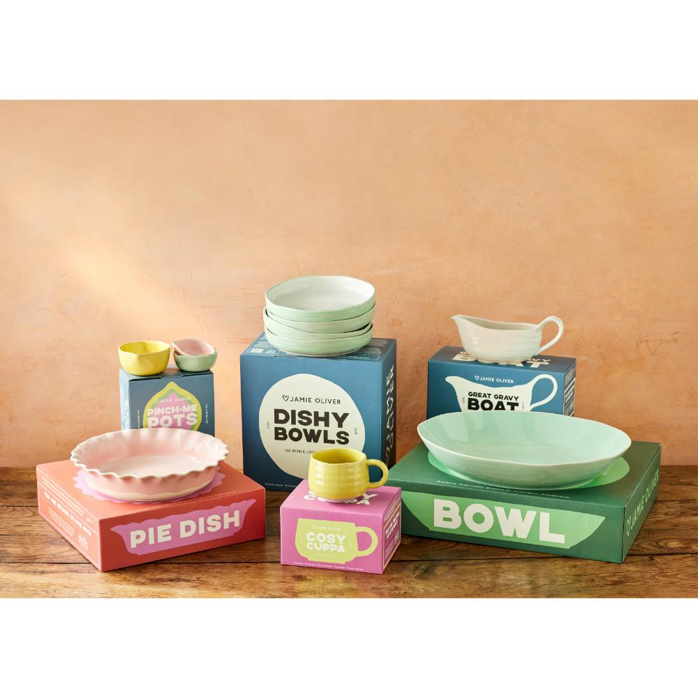 Jamie Oliver Big Love Set of 4 Dishy Bowls 22cm at House