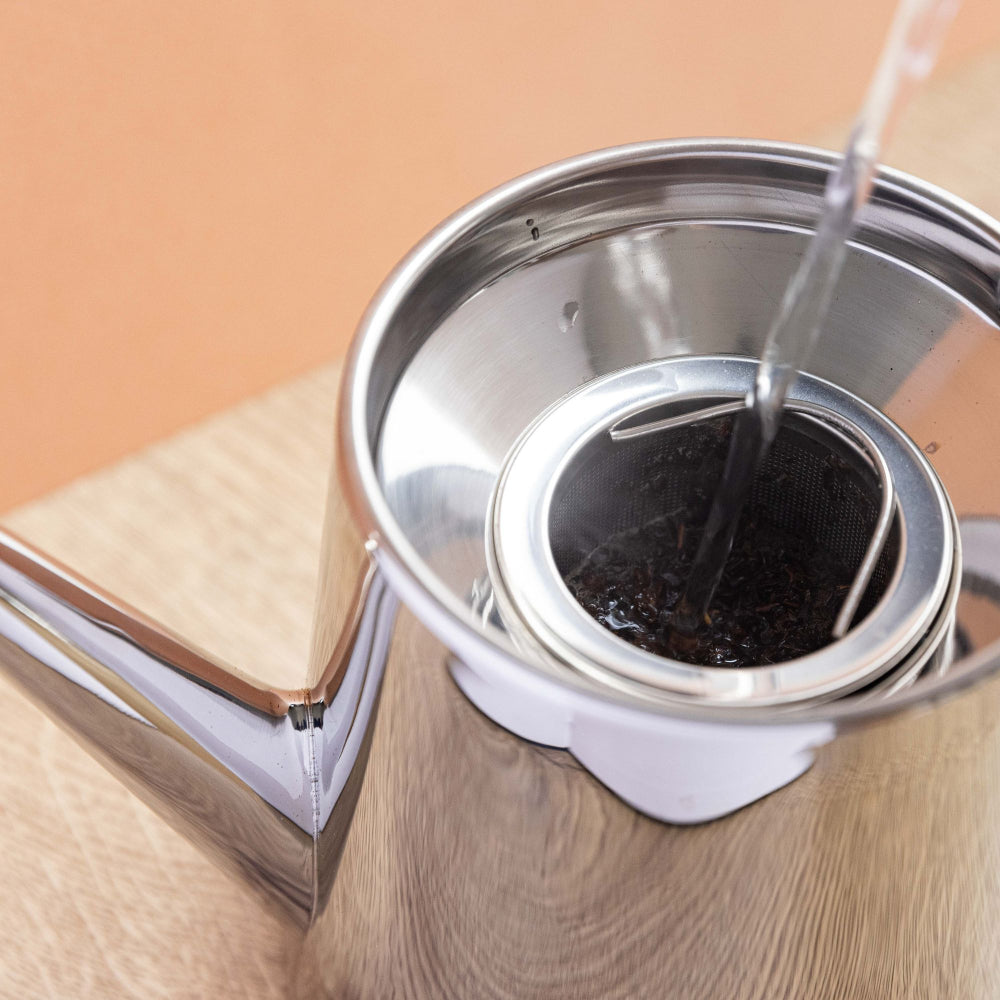 La Cafetiere Stainless Steel 8 Cup Infuser Teapot