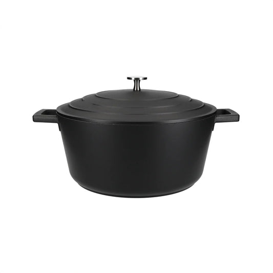 Mastercraft Casserole Dish Cast Aluminium 28cm Black