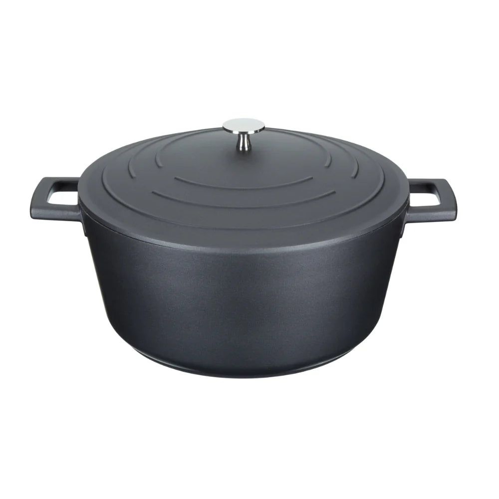Mastercraft Casserole Dish Cast Aluminium 28cm Black