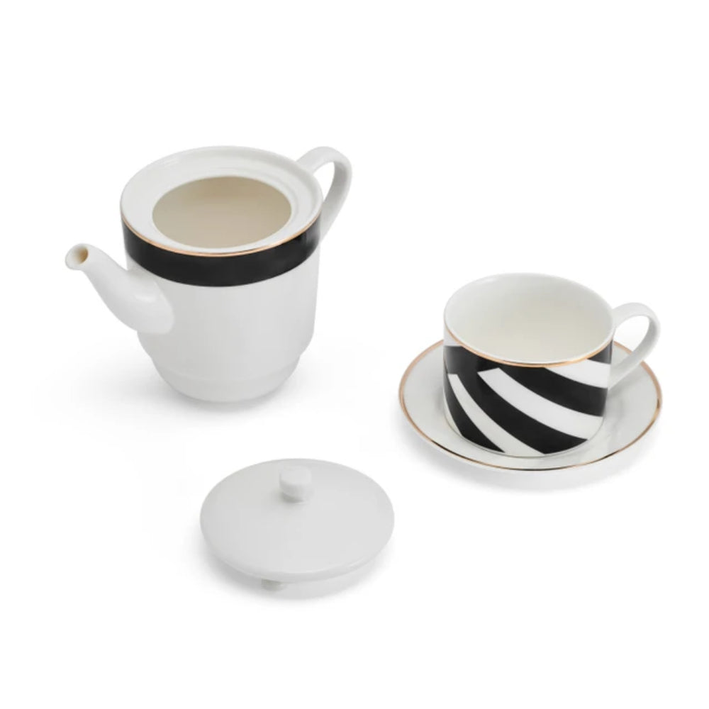 Mikasa Luxe Deco Fine China Tea for One