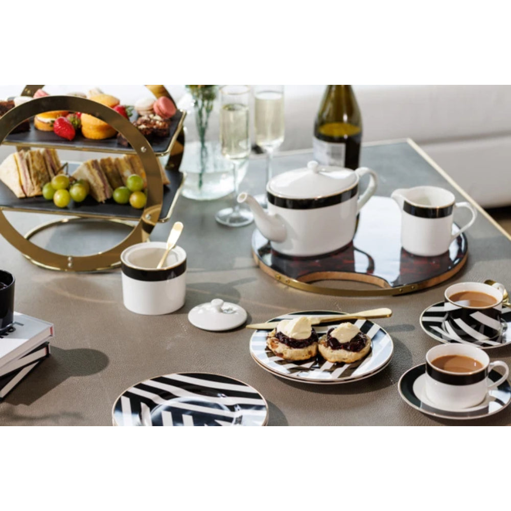 Mikasa Luxe Deco Fine China Infuser Teapot