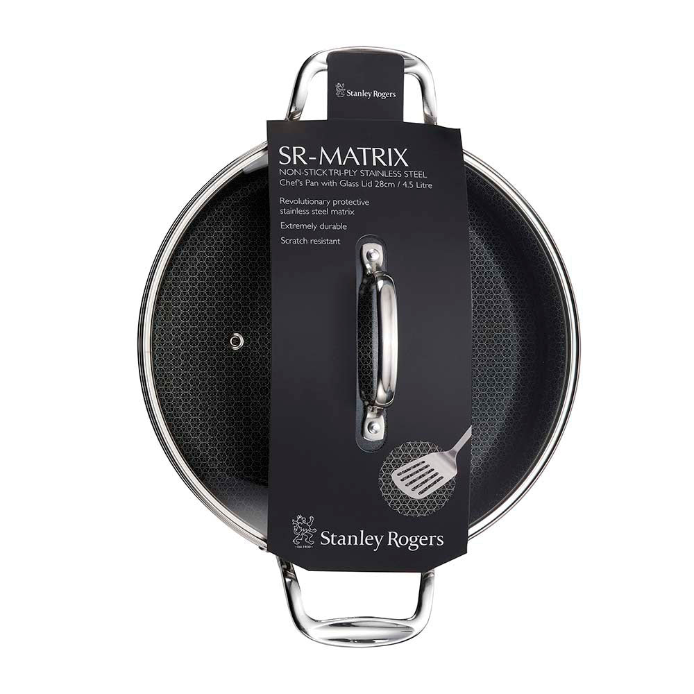 Stanley Rogers SR-Matrix Non-Stick Chef's Pan 28cm