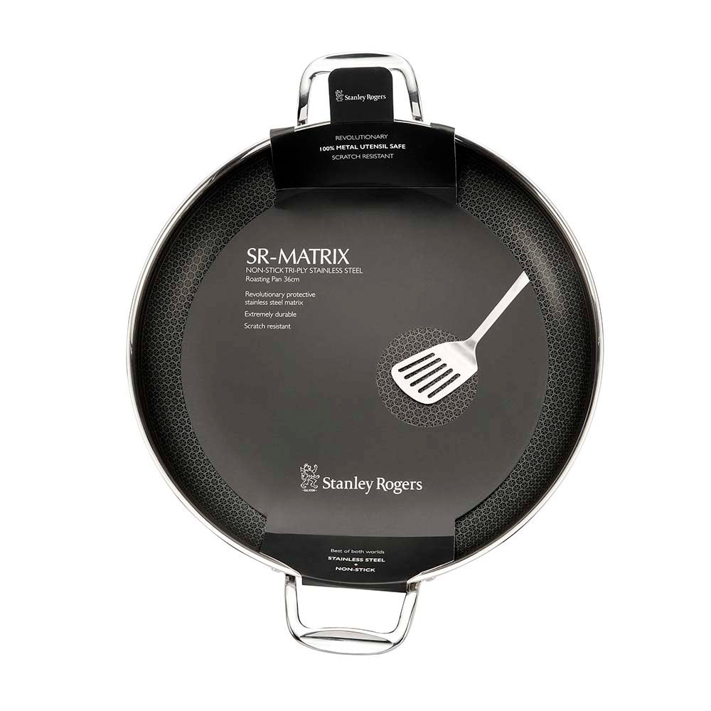 Stanley Rogers SR-Matrix Non-Stick Roasting Pan 36cm