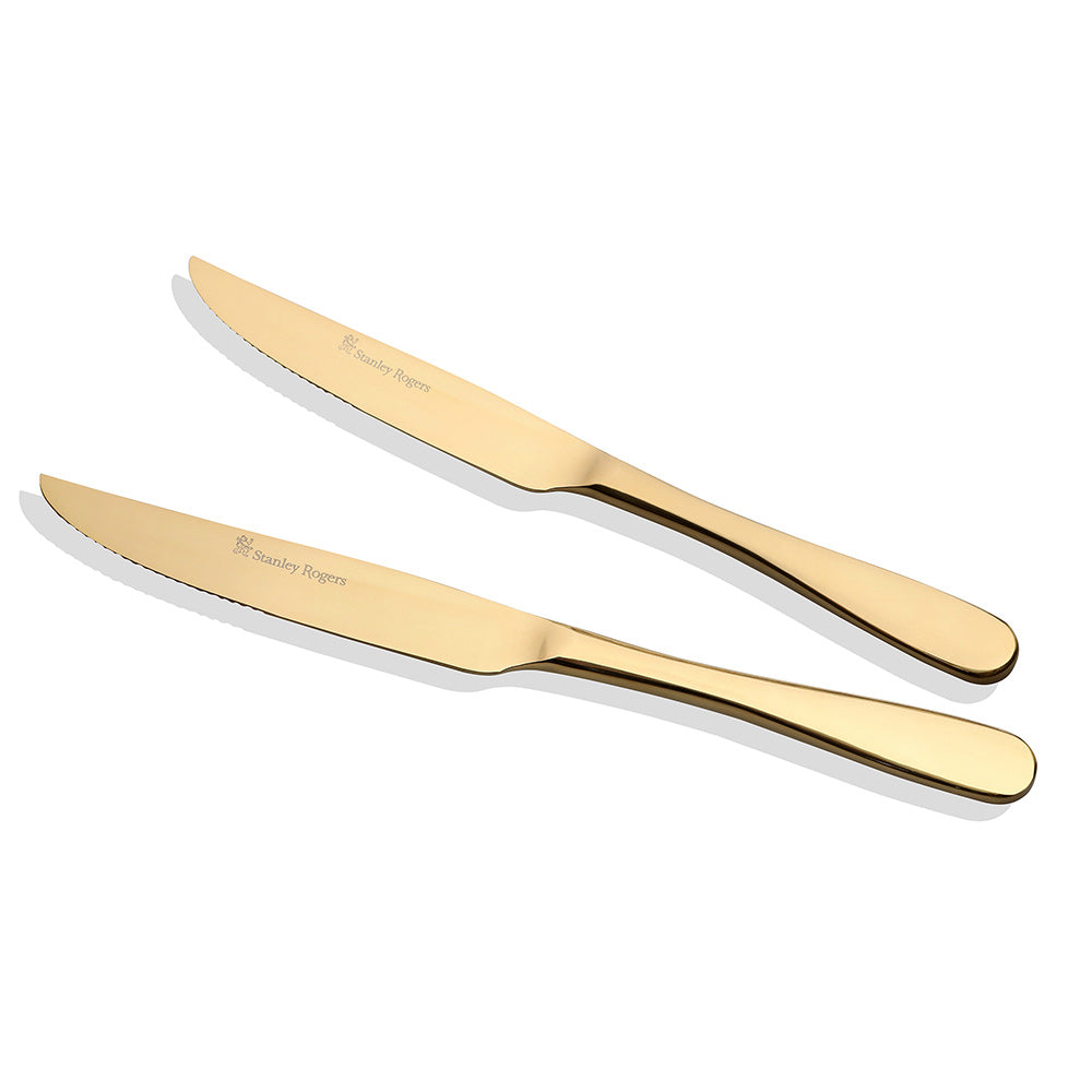 Stanley Rogers Albany Gold 6 Piece Steak Knife Set