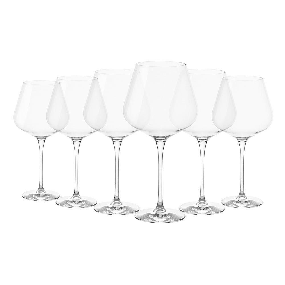 Stanley Rogers Barossa 6 Piece Bordeaux Glass Set